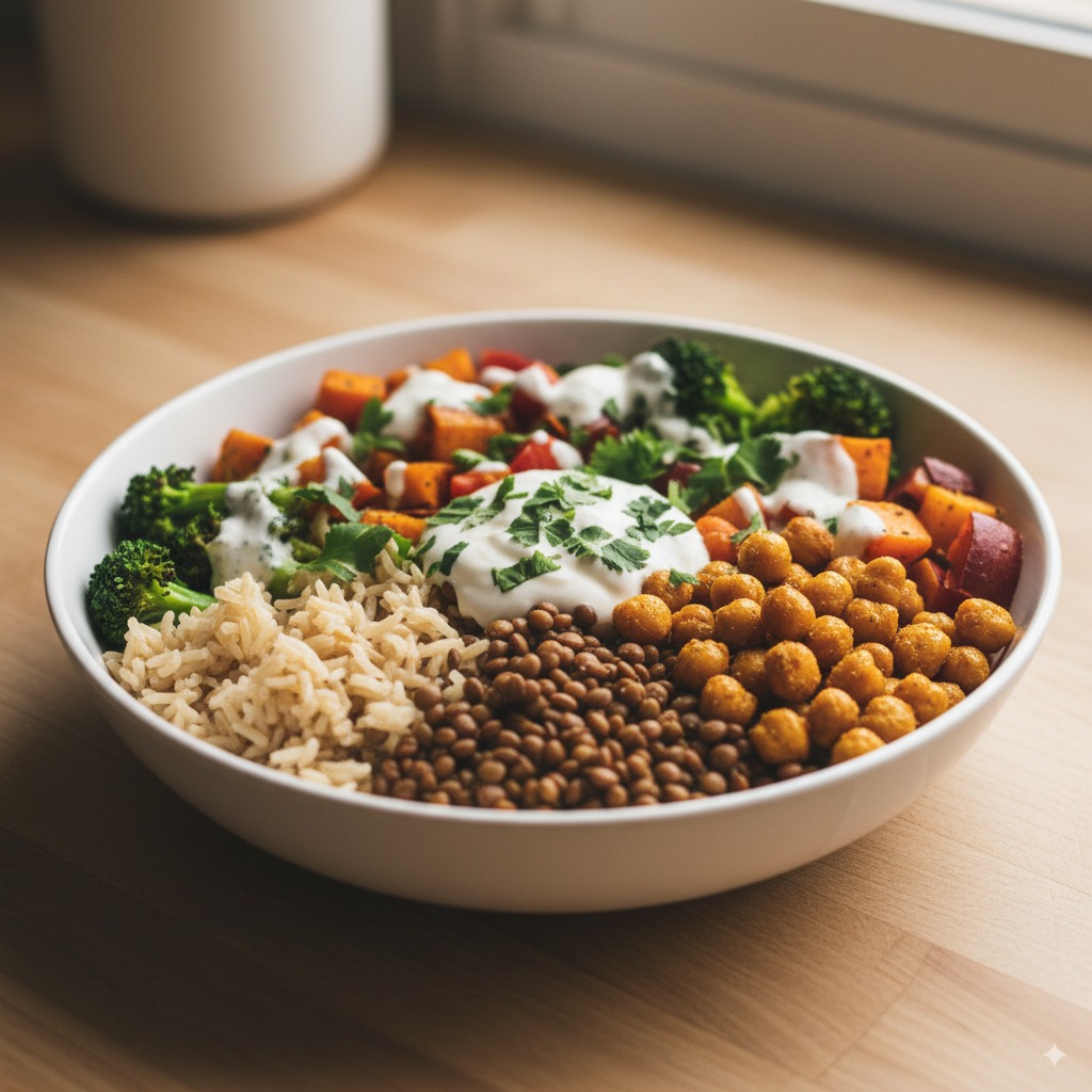 Bol rassasiant stabilisant pour mieux gérer l’anxiété.