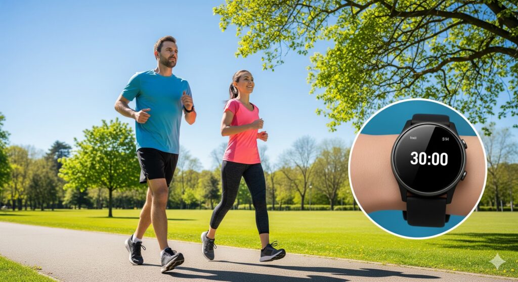 Marche rapide 30 minutes prévention