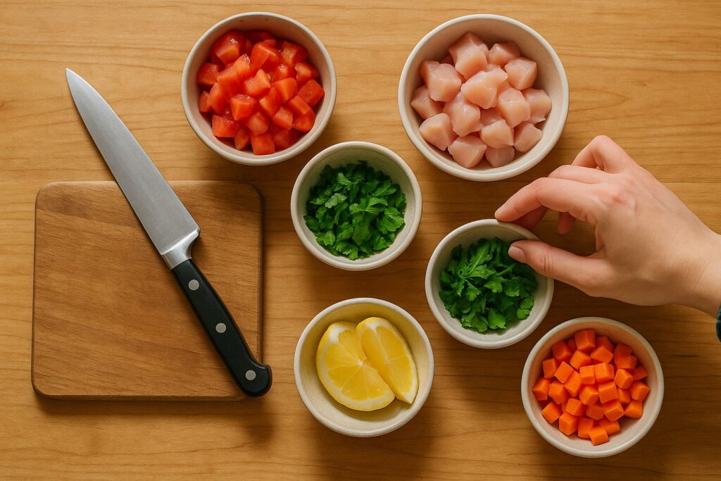 fiches aliments — préparation simple et équilibrée à la maison