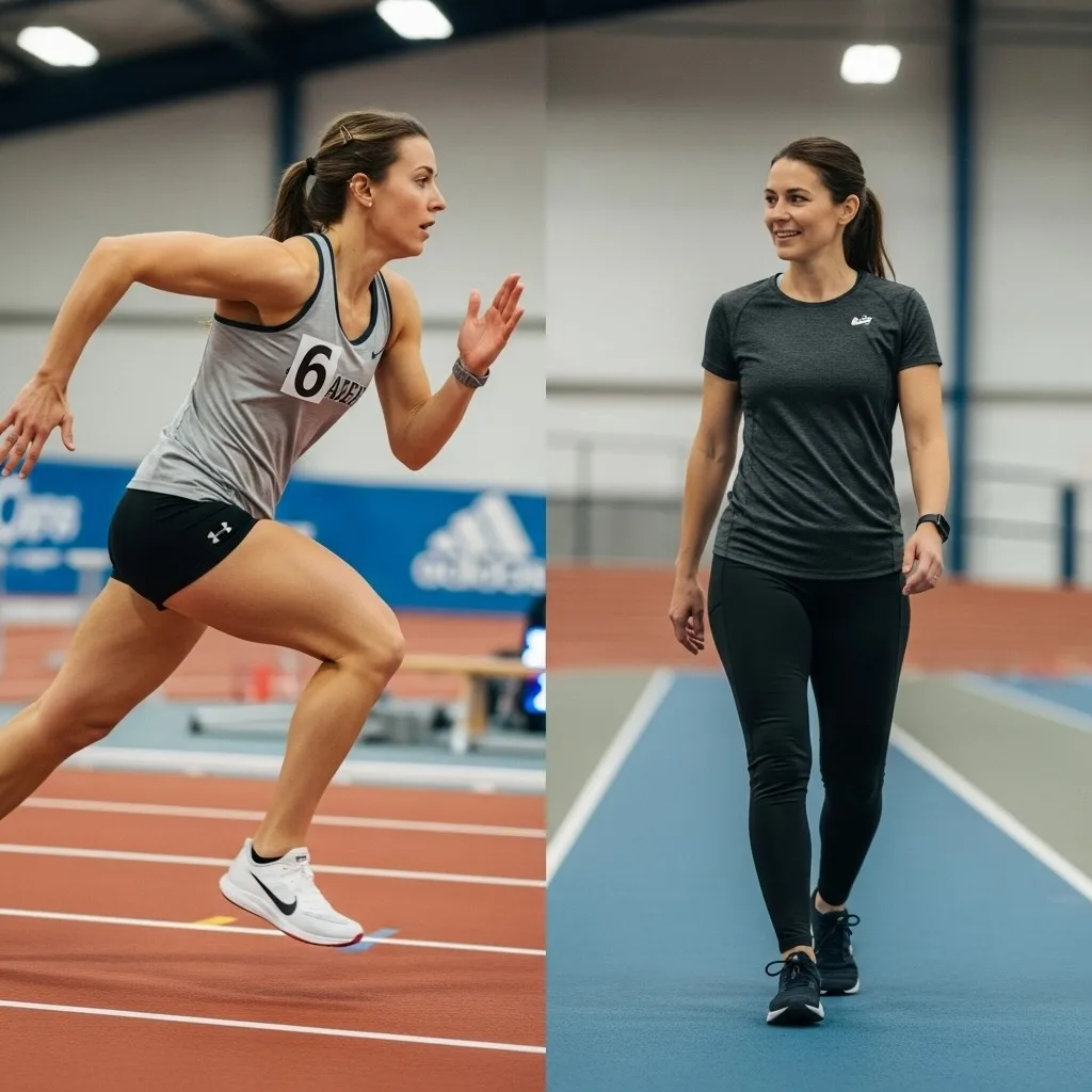 Comparaison entre précipitation et rythme durable pour maigrir.