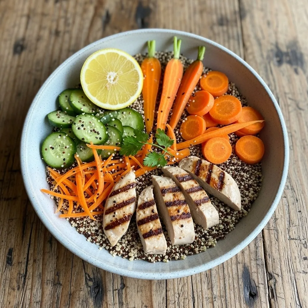 Bowl maison sain et équilibré