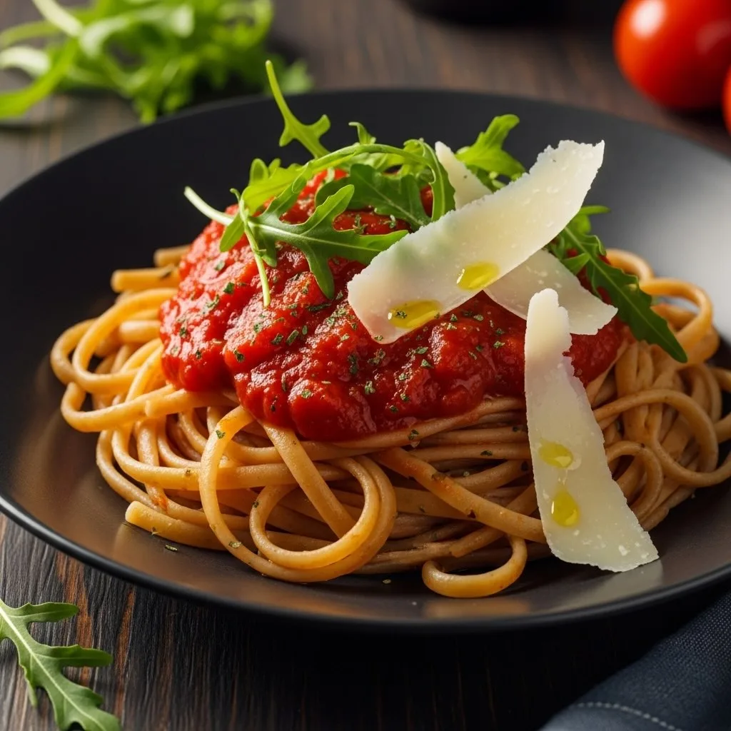 Pâtes semi-complètes maison